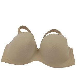 CACIQUE WOMENS 40DDD CREAM BRA
